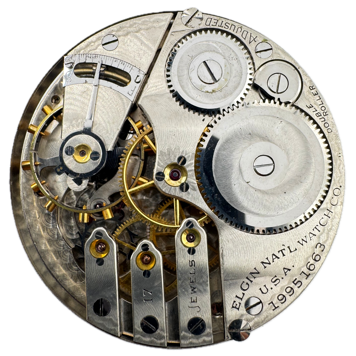 Elgin Montgomery Dial 1917