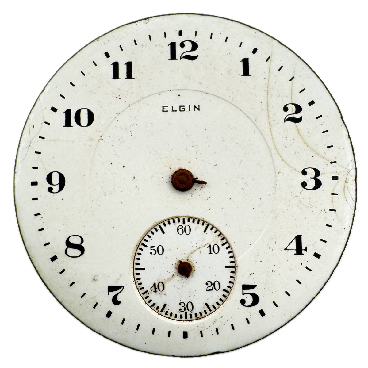 Elgin Single Sunk Arabic Dial 1921