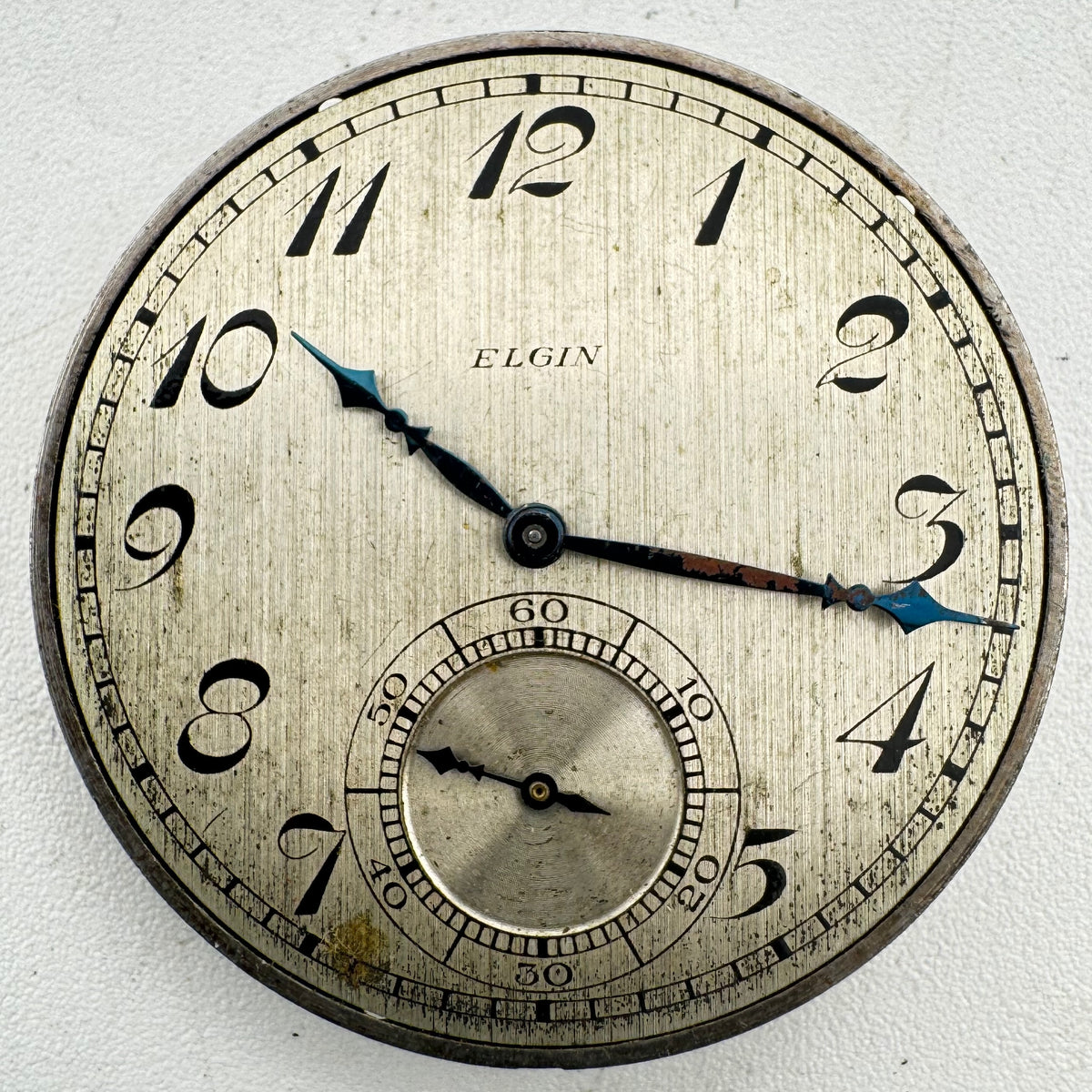 Elgin Metallic Art Deco Dial 1925