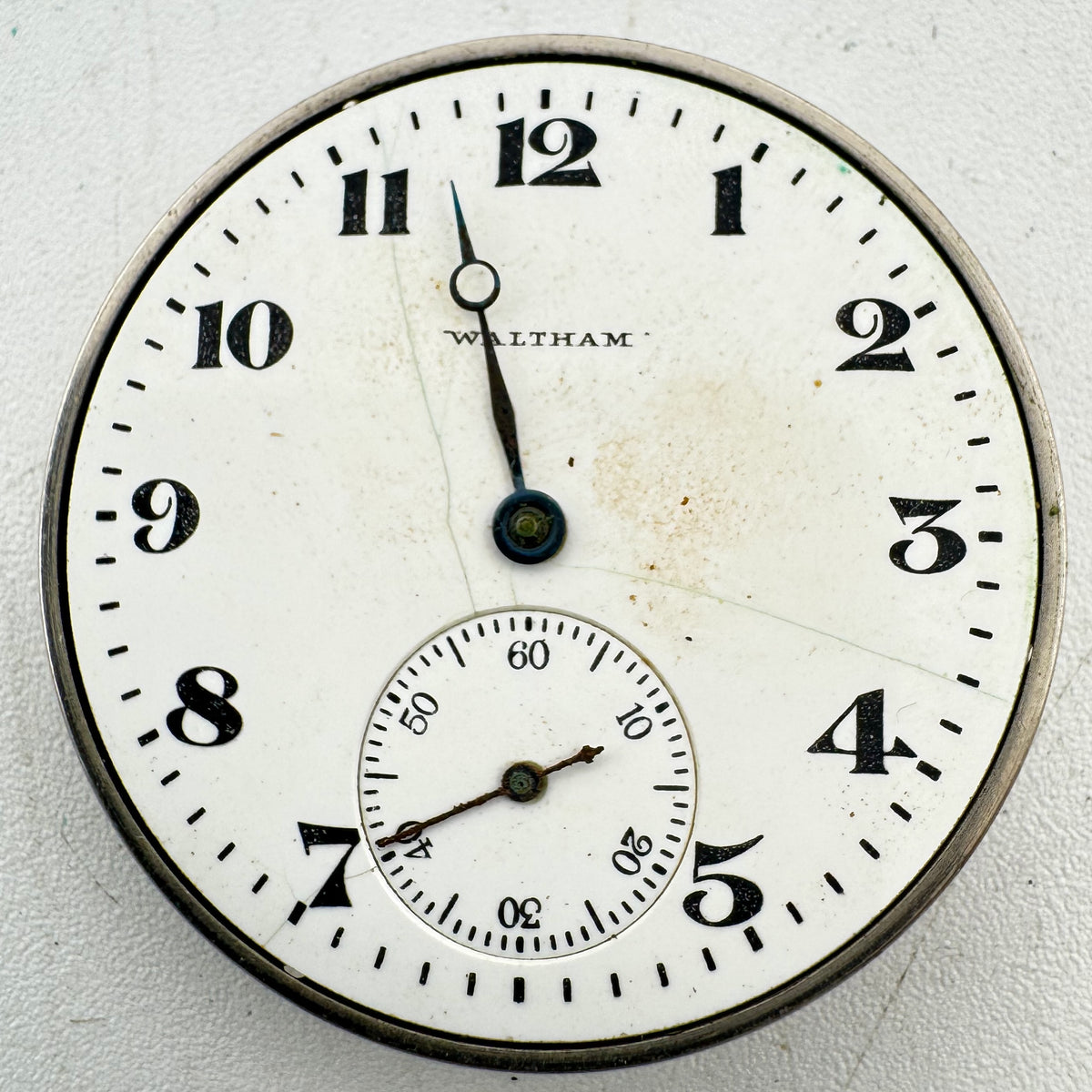 Waltham Single Sunk Arabic Dial 1917