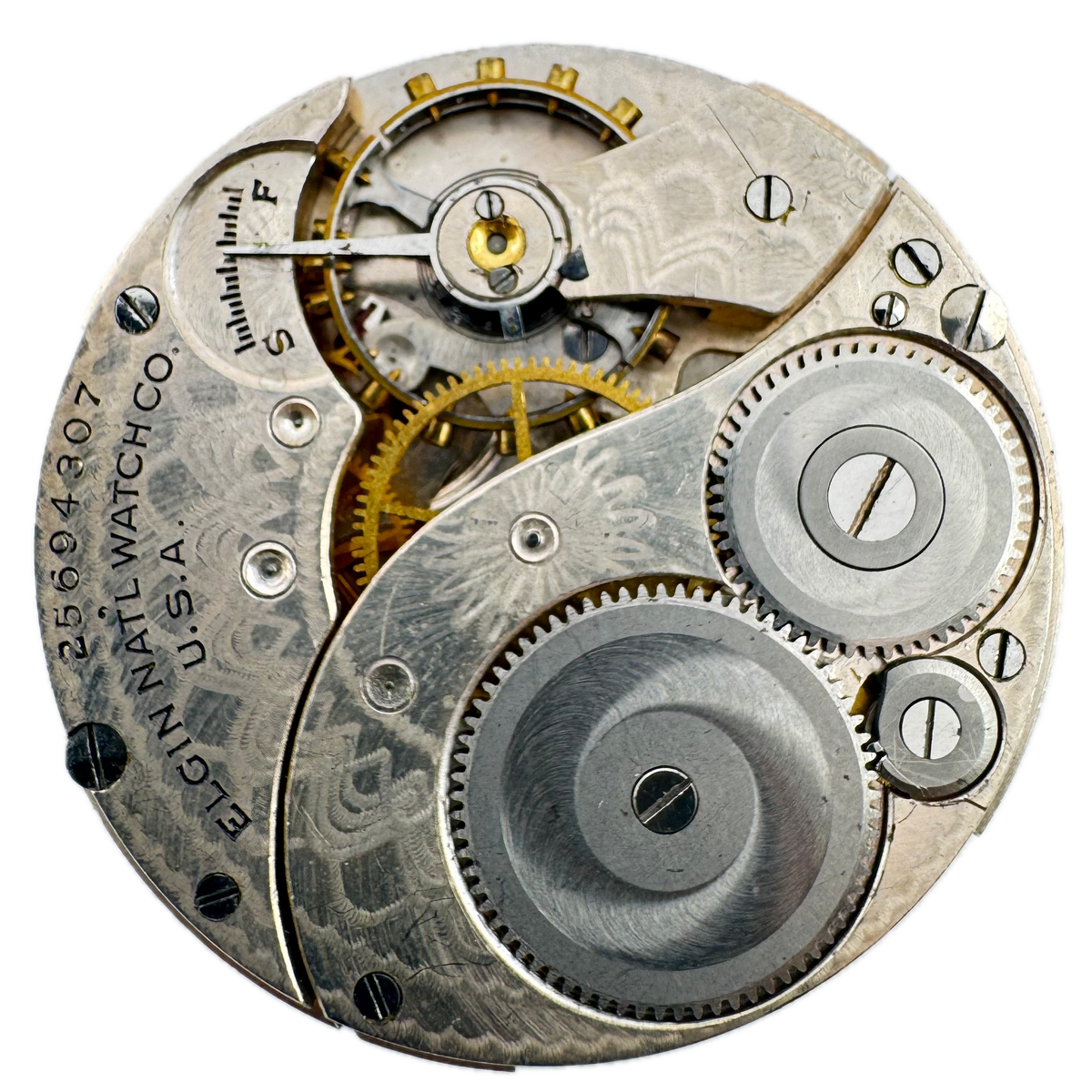 Elgin Single Sunk Arabic Dial 1923