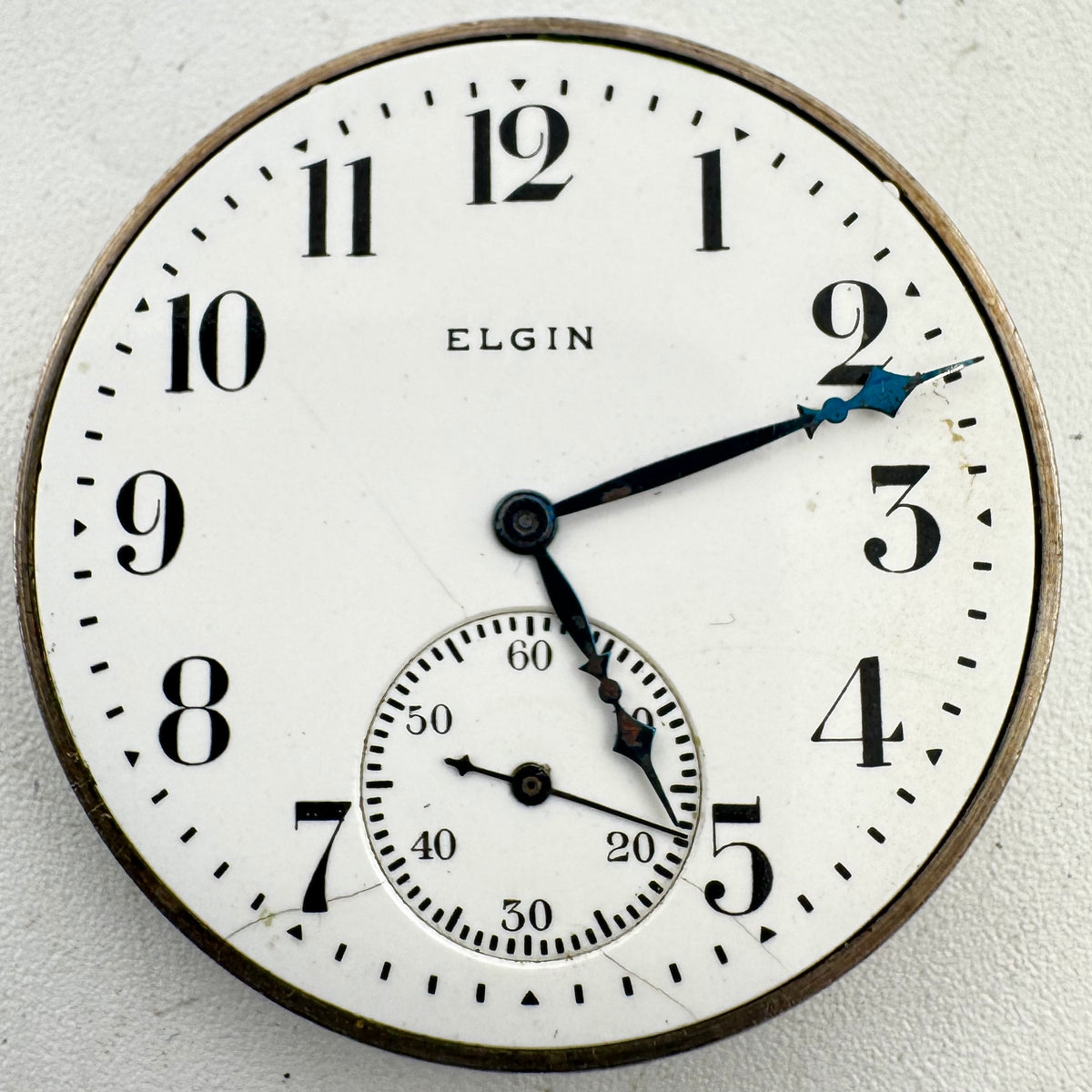 Elgin Single Sunk Arabic Dial 1923