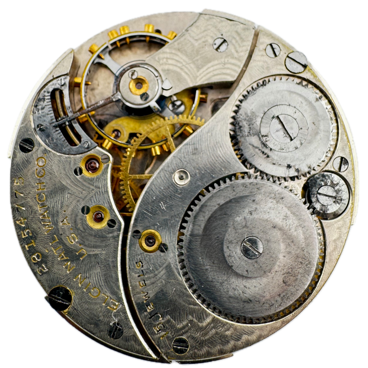 Elgin Single Sunk Arabic Dial 1925