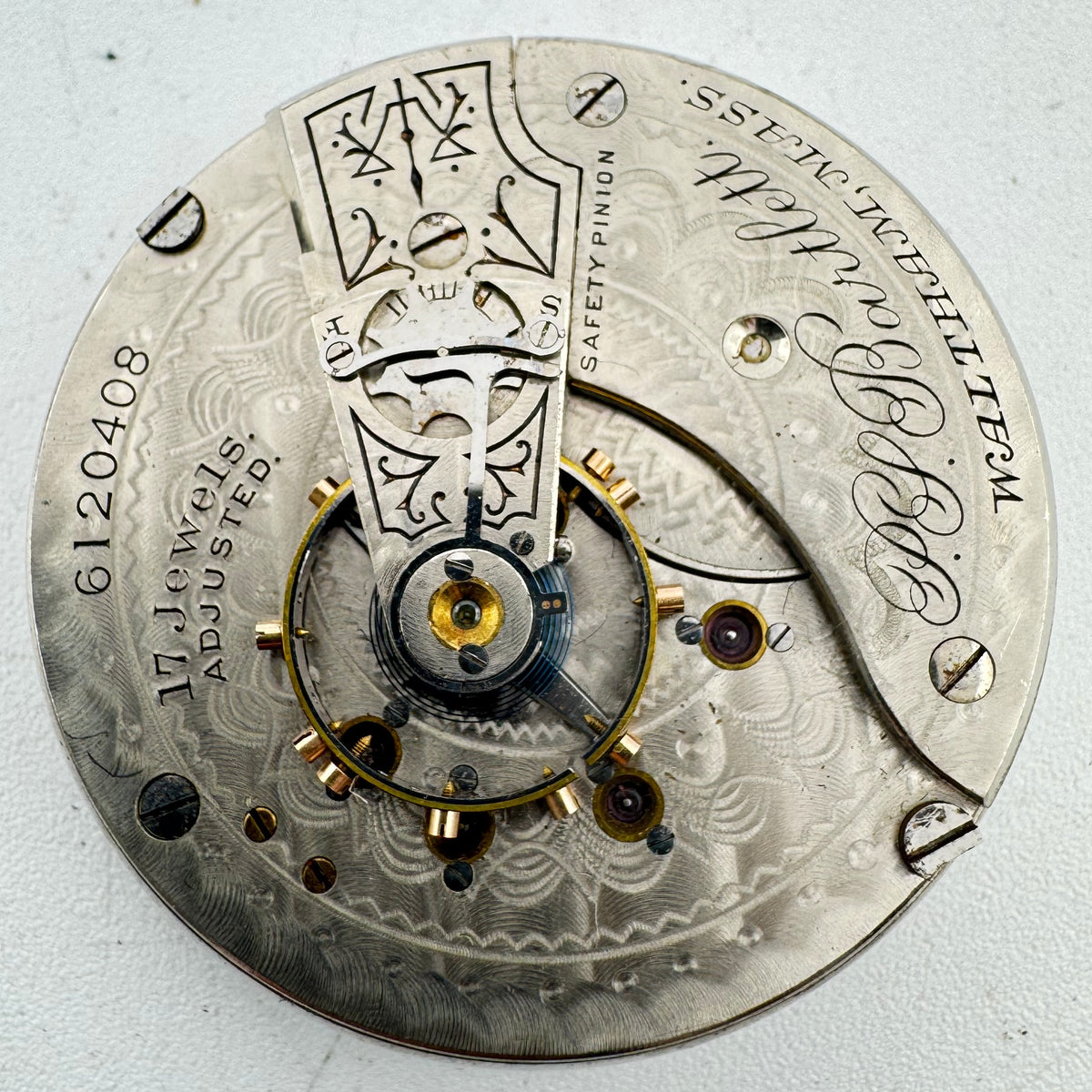 American Waltham Roman Dial 1883