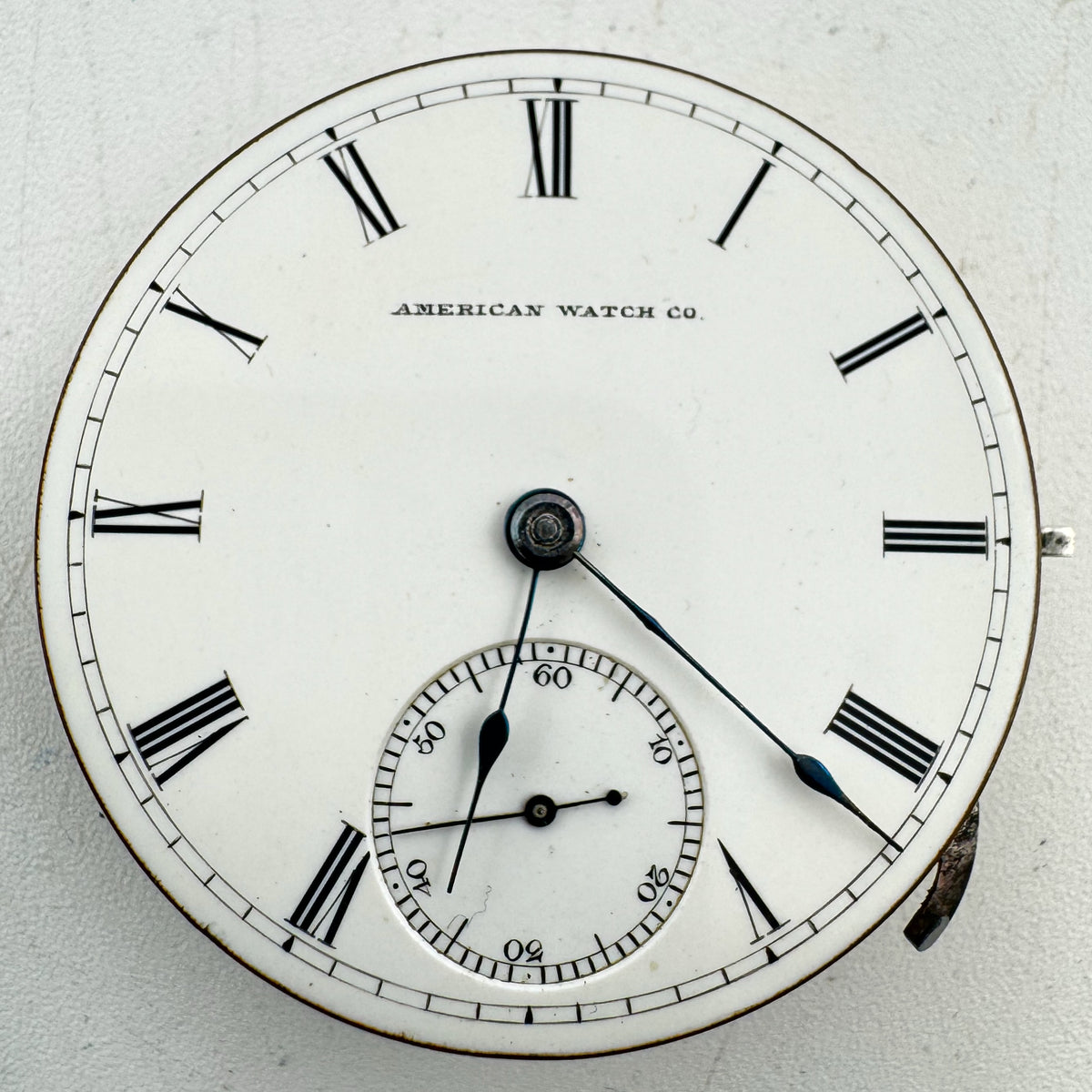 American Watch Co Roman Dial 1877