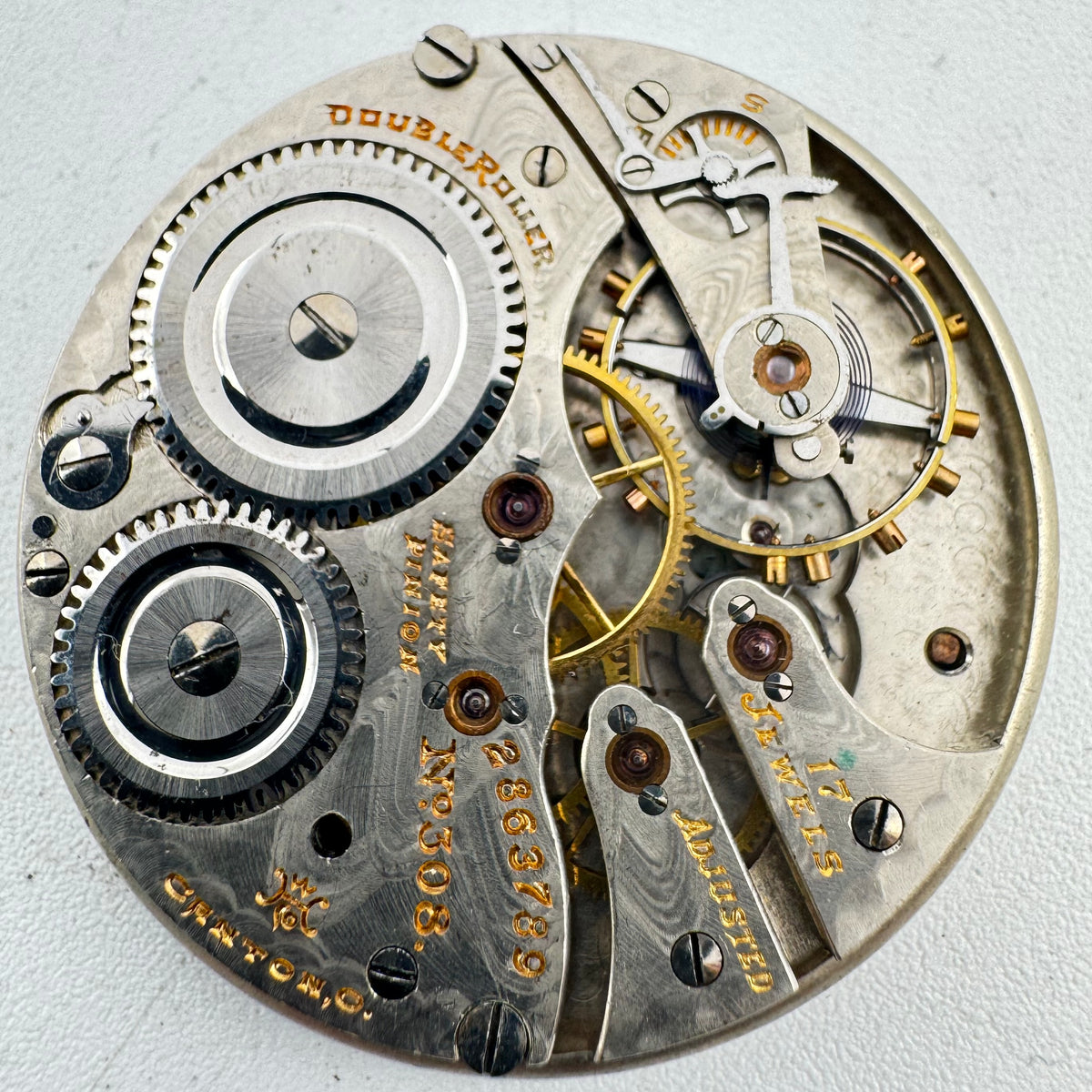 Hampden Double Sunk Arabic Dial 1911
