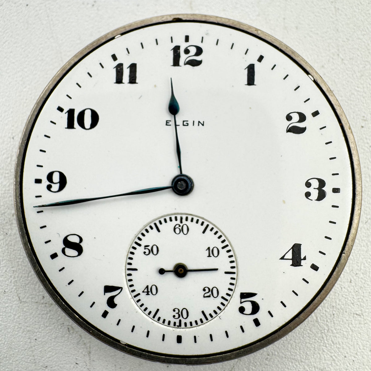 Elgin Single Sunk Arabic Dial 1921