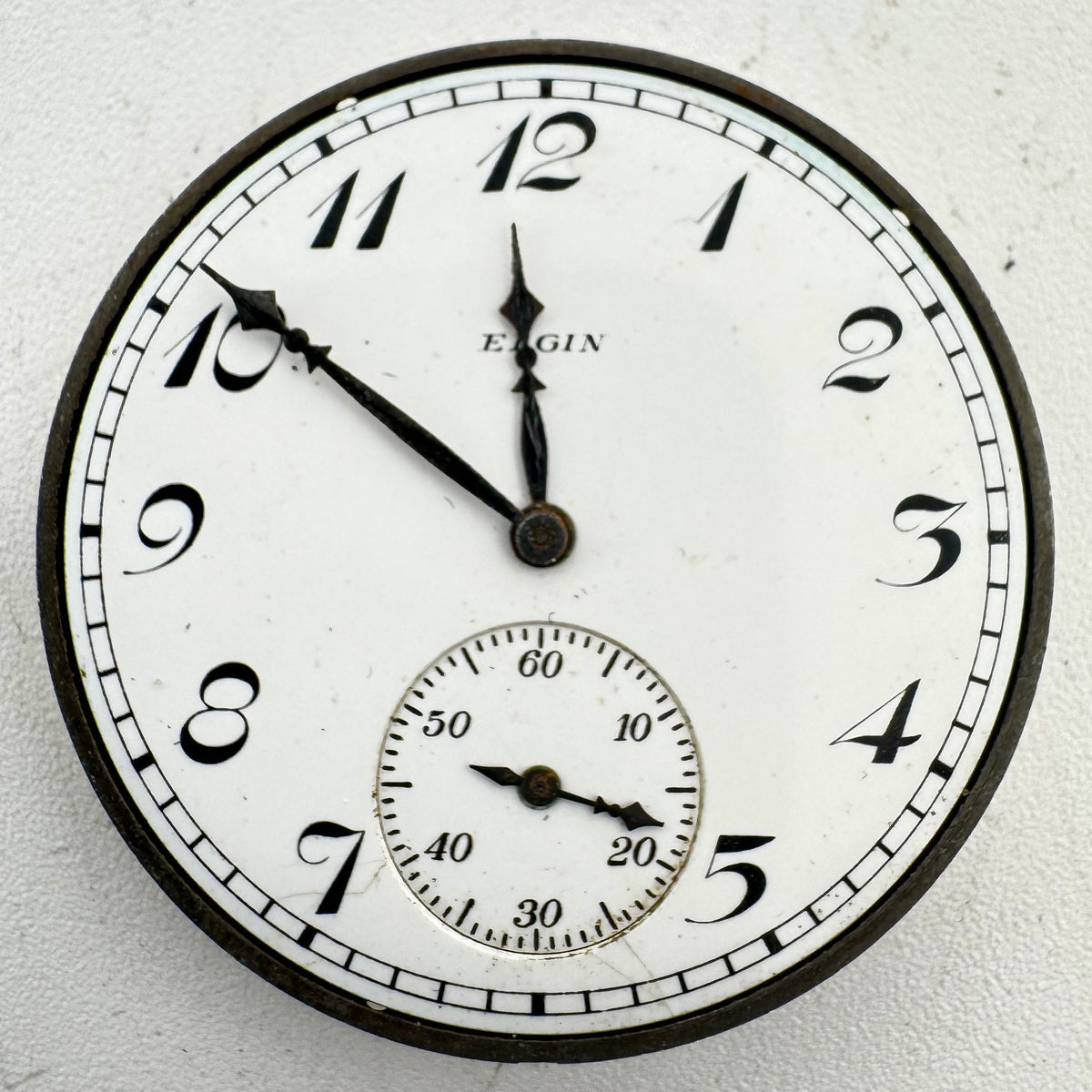 Elgin Single Sunk Arabic Dial 1925