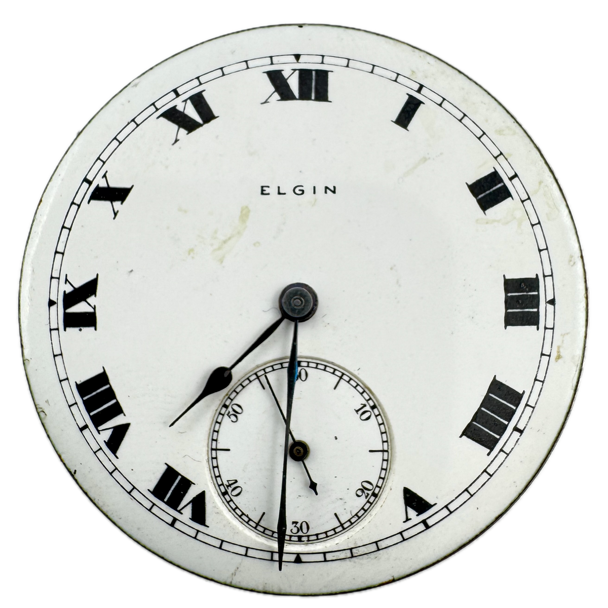 Elgin Heavy Roman Dial 1917