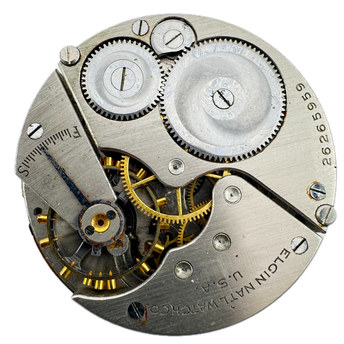 Elgin Single Sunk Arabic Dial 1924