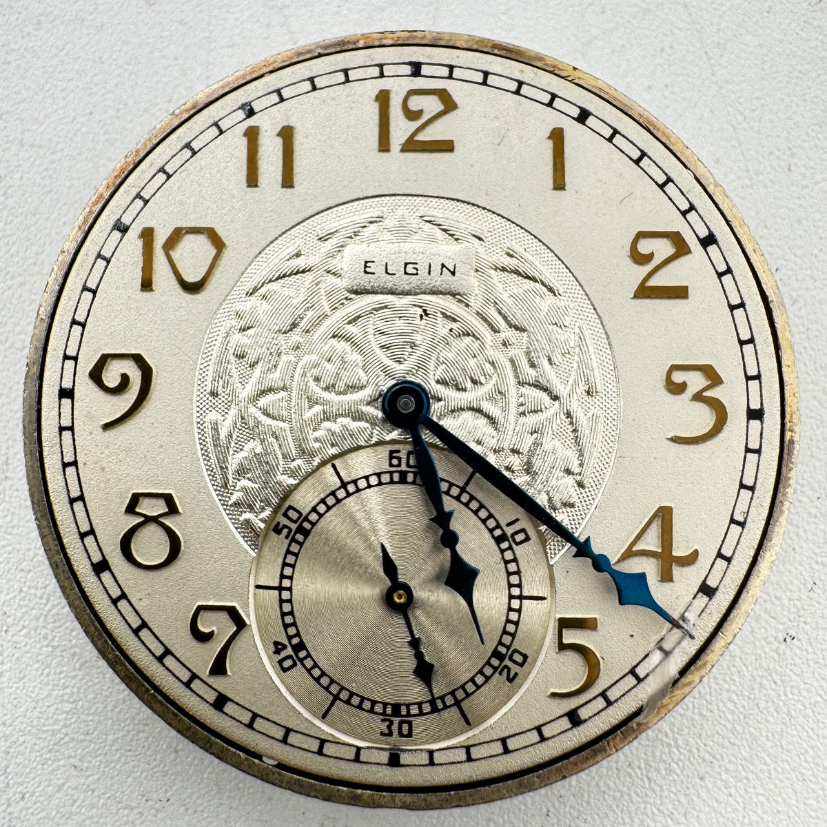 Elgin Center Speckled Dial 1928