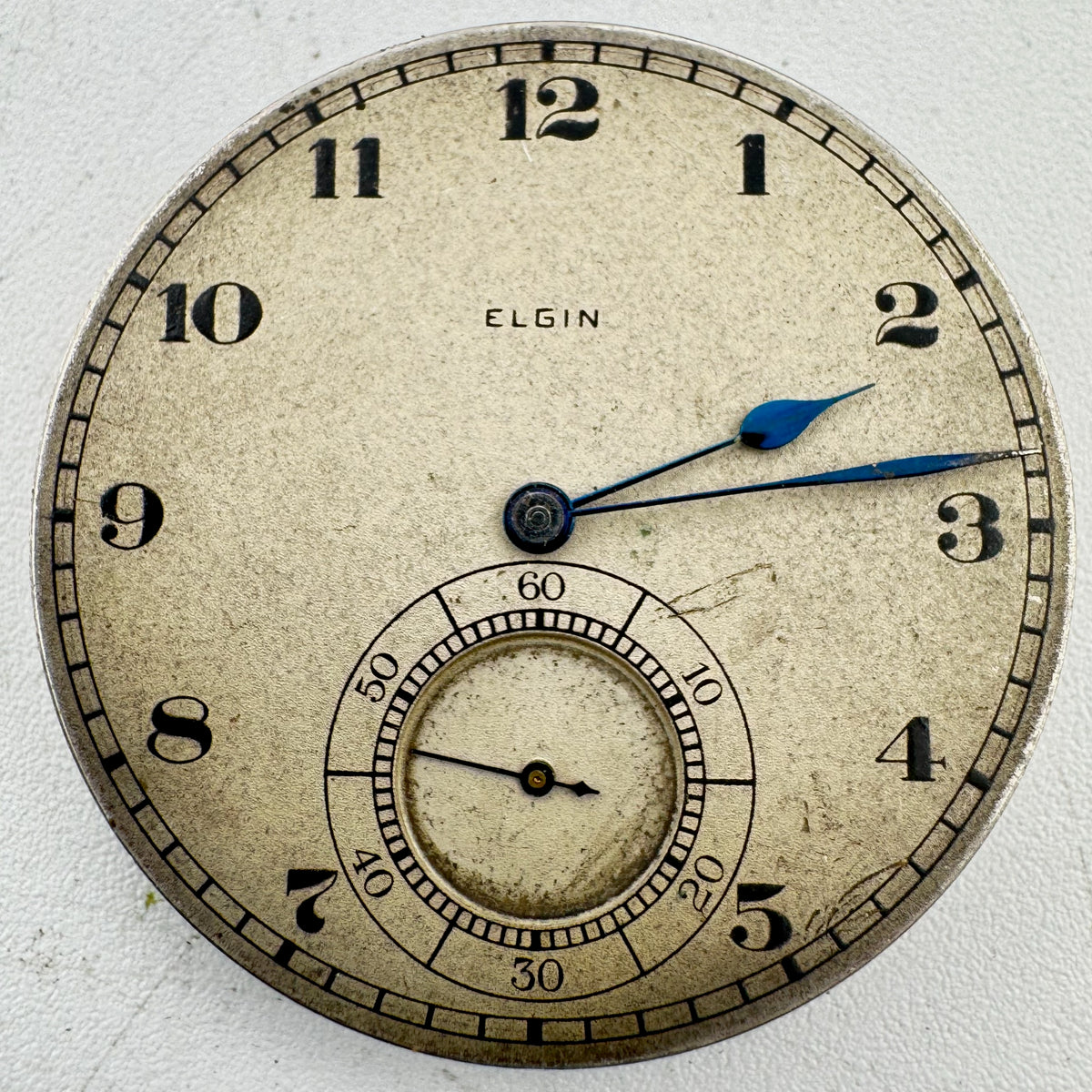 Elgin Satin Dial 1918