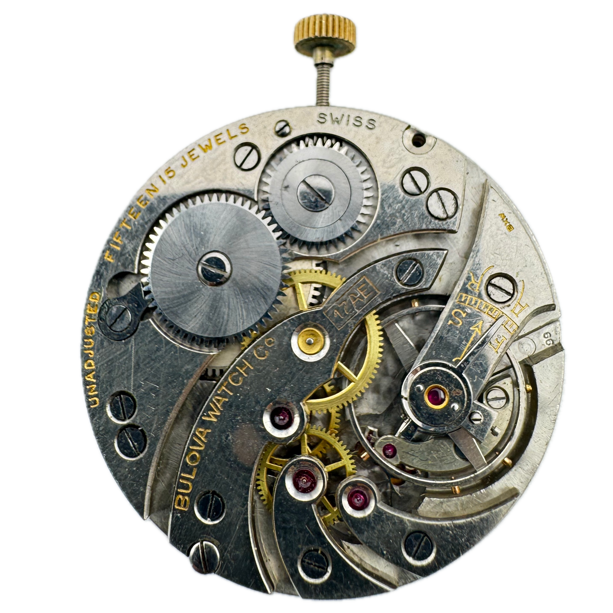 Bulova Raised Numerals Matte Dial