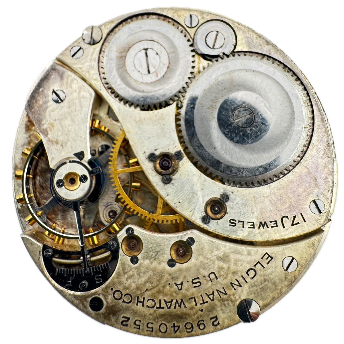 Elgin Metallic Center Speckled 1927