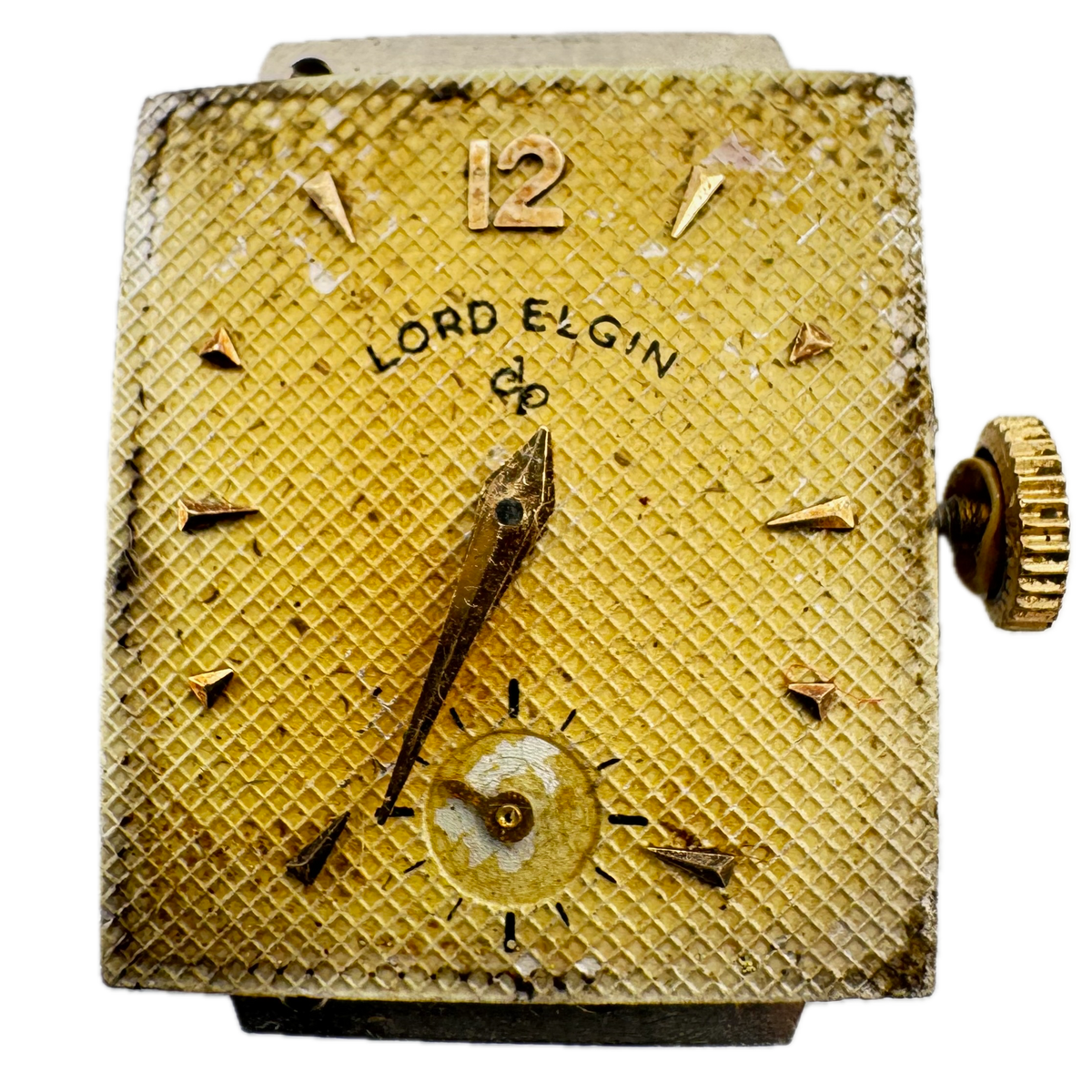Lord Elgin Waffle Dial 1951