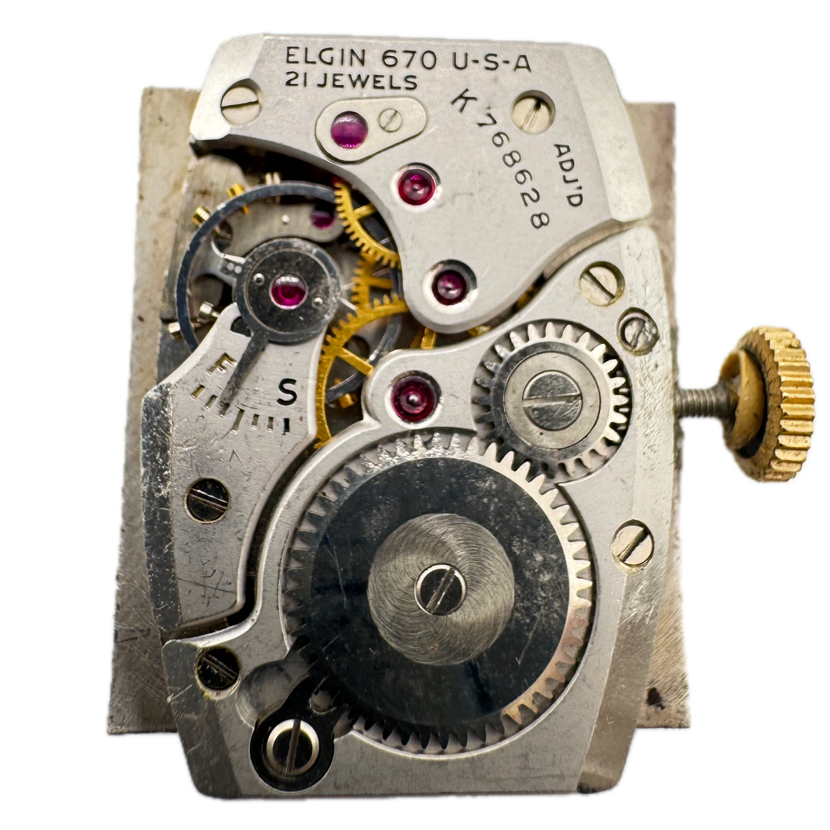 Lord Elgin Waffle Dial 1951