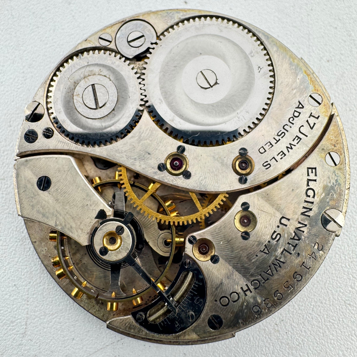 Elgin Fancy Art Deco Dial 1921