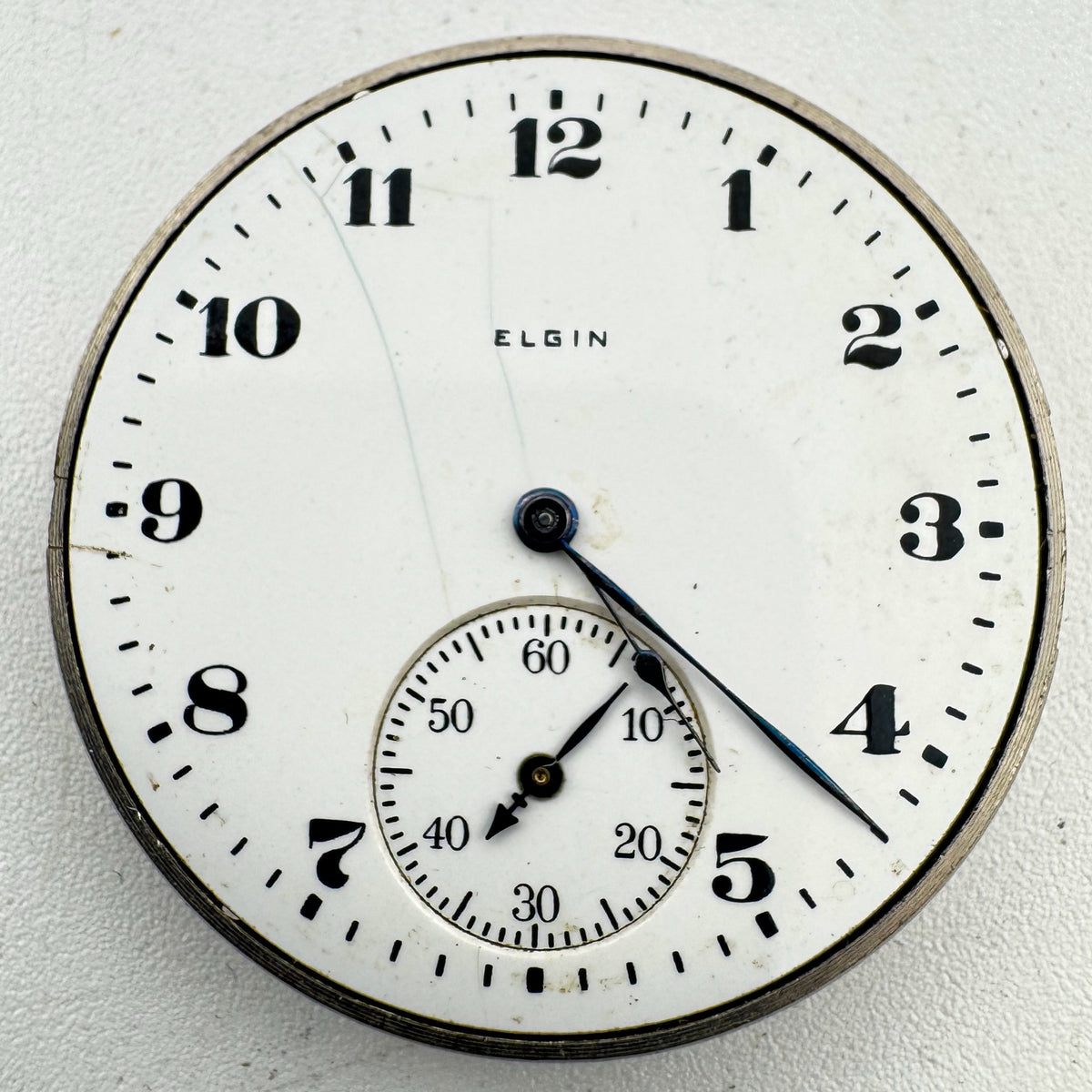 Elgin Single Sunk Arabic Dial 1921