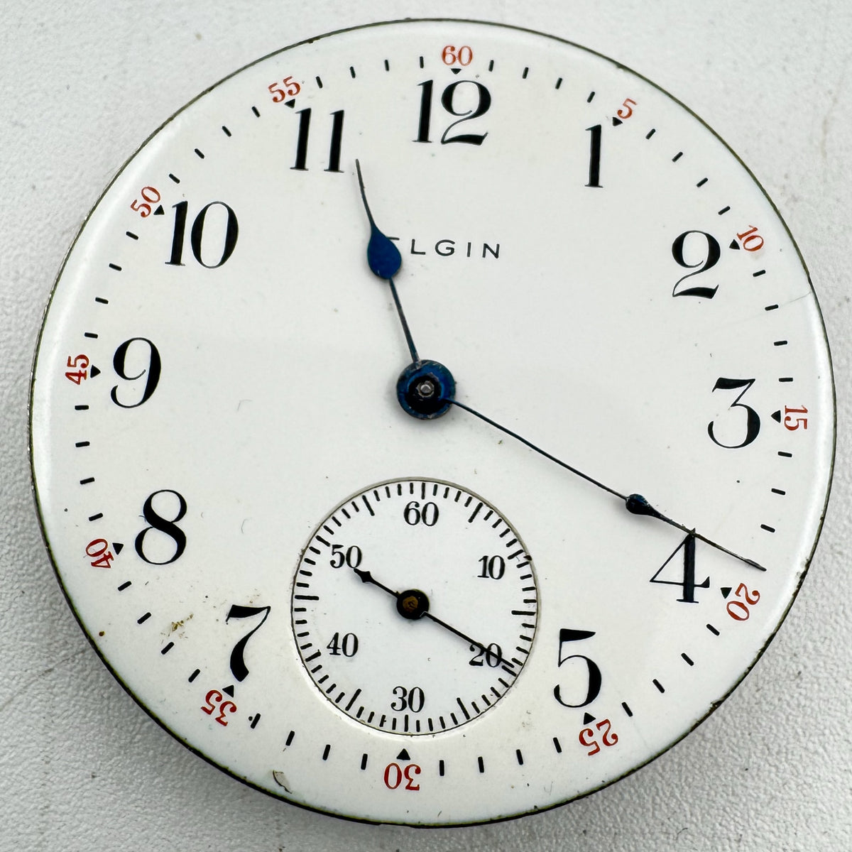 Elgin Single Sunk Arabic Dial 1900