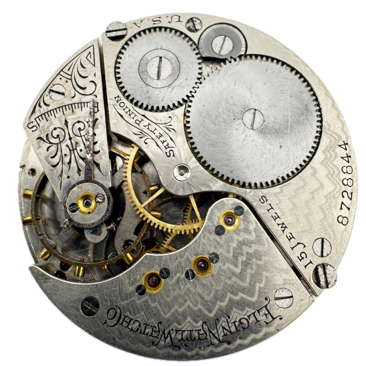 Elgin Single Sunk Arabic Dial 1900