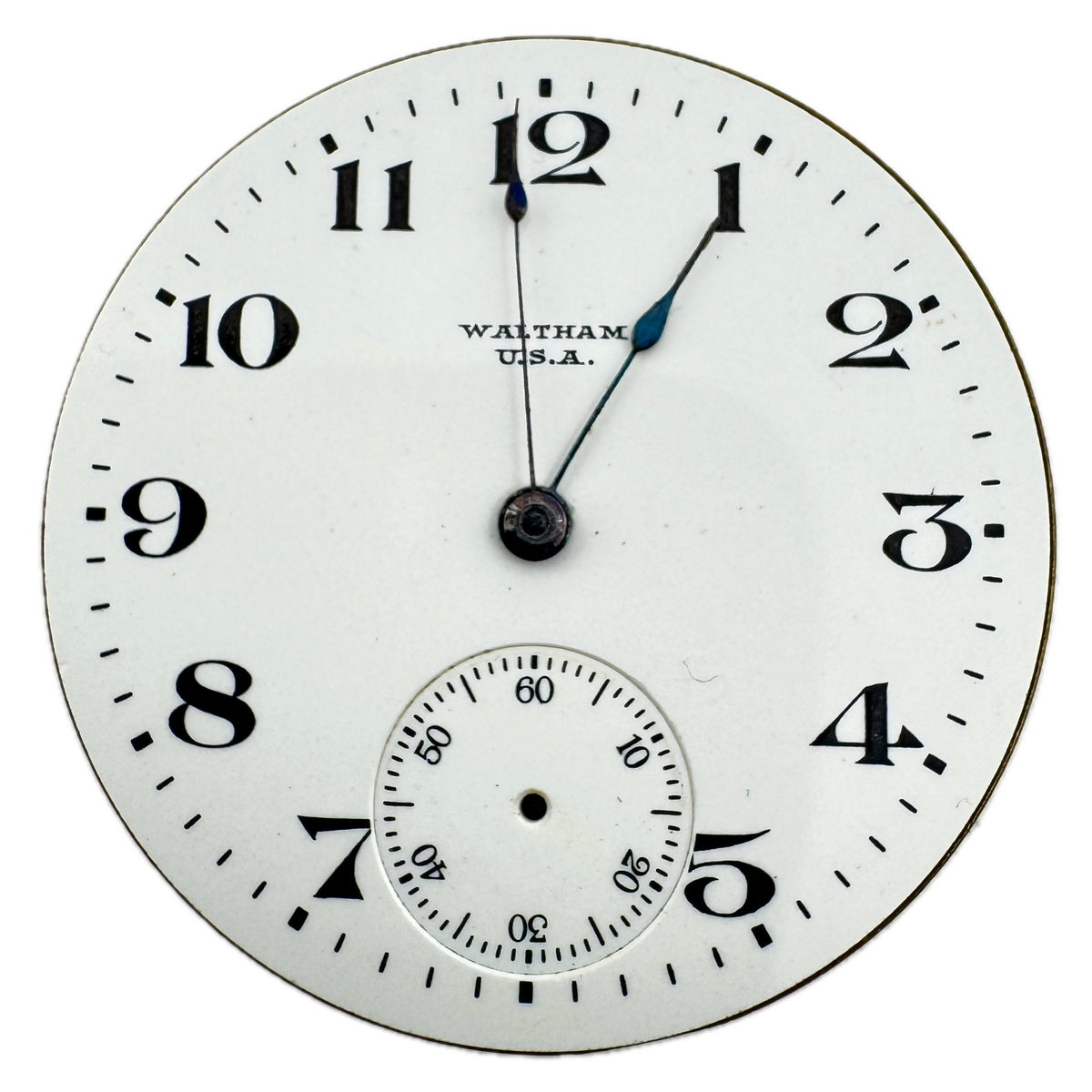 Waltham Single Sunk Arabic Dial 1901