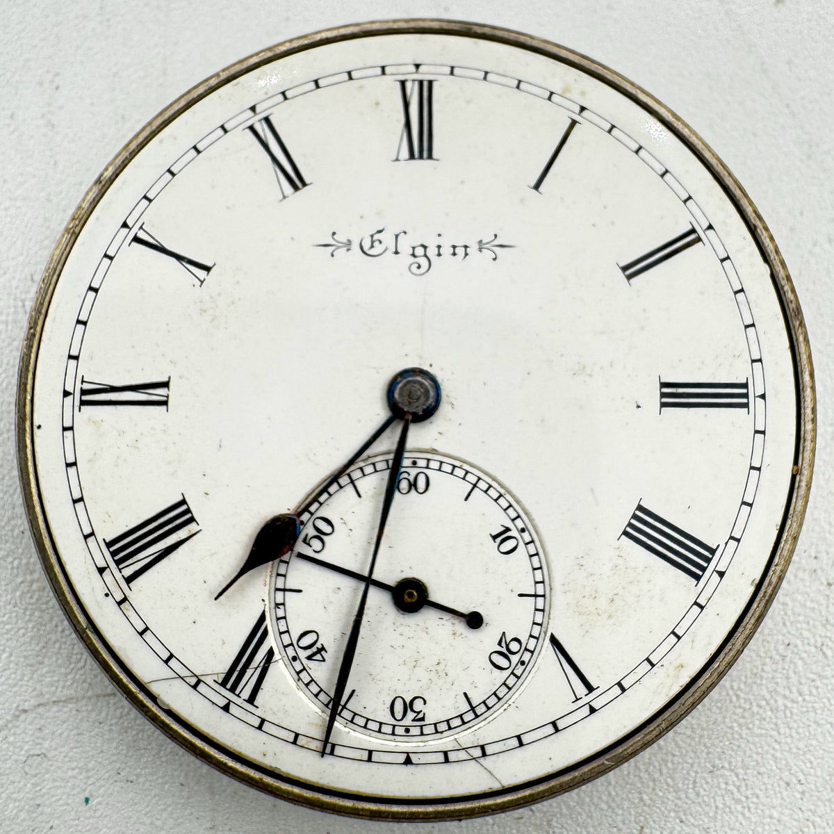 Elgin Single Sunk Roman Dial 1904