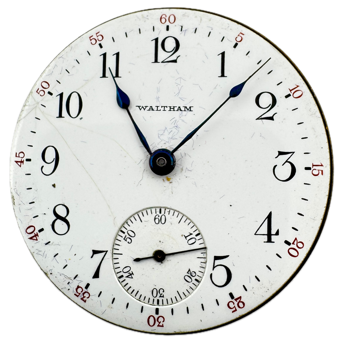 Waltham Single Sunk Arabic Dial 1905