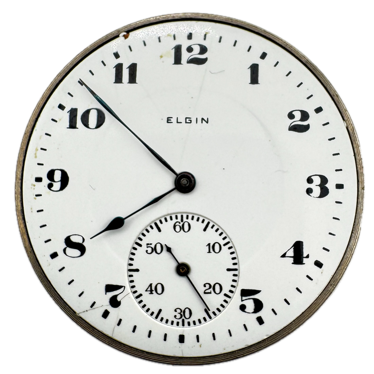 Elgin Single Sunk Arabic Dial 1921