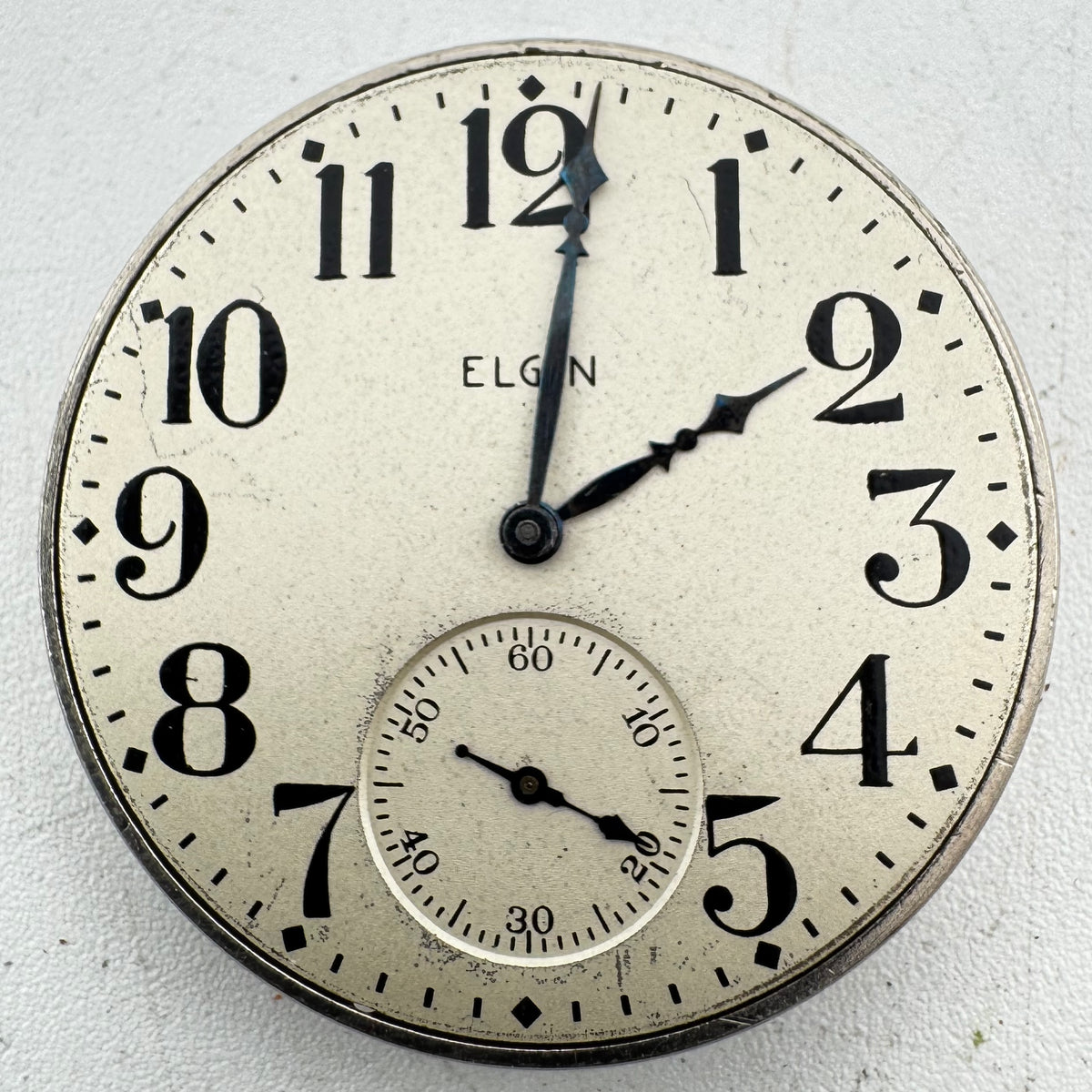 Elgin Arabic Matte Dial 1917