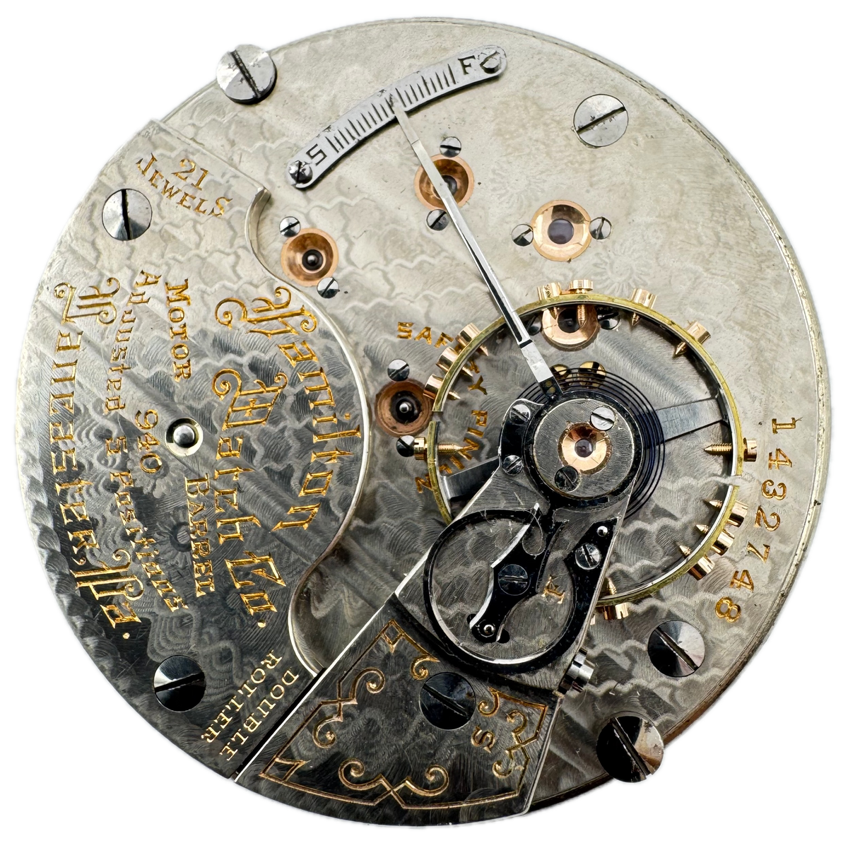 Hamilton Montgomery Dial 1921