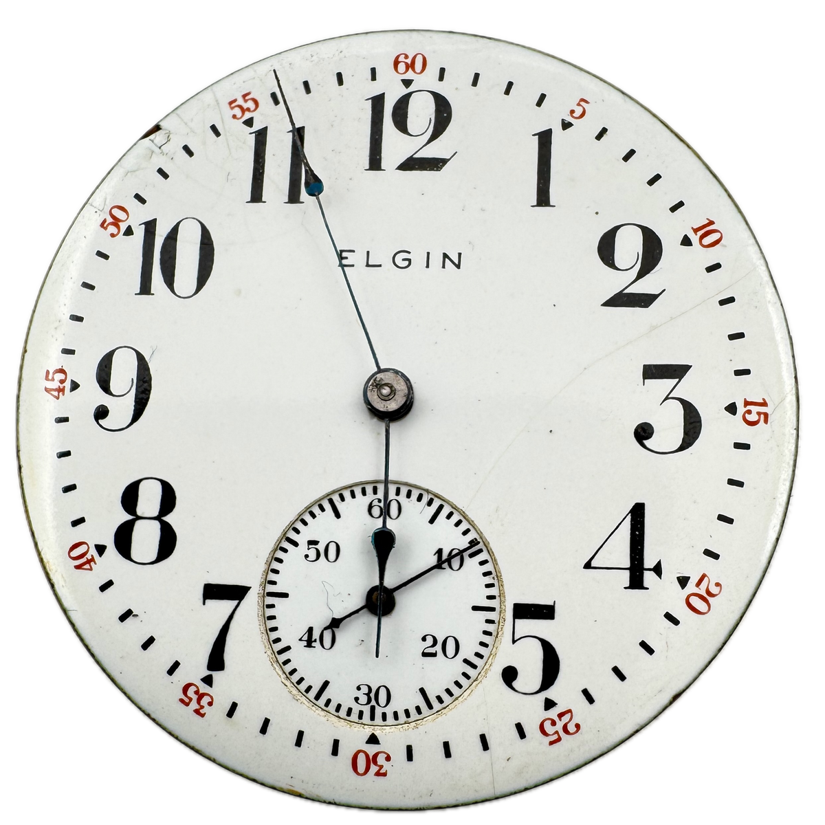 Elgin Single Sunk Arabic Dial 1916
