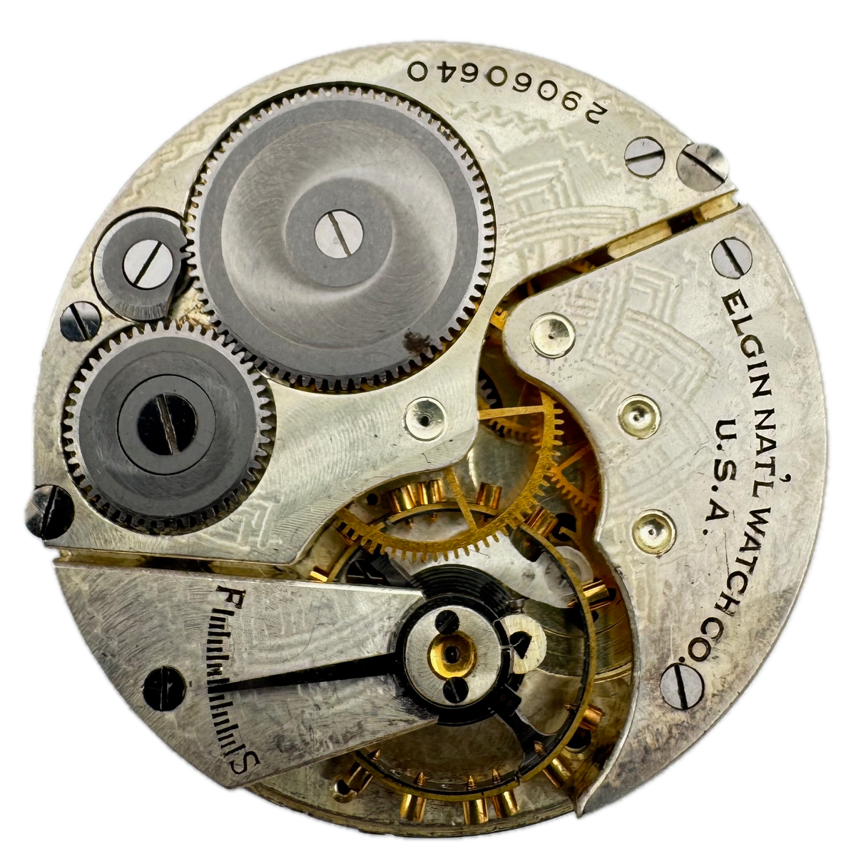 Elgin Dagger Hands Arabic Dial 1926