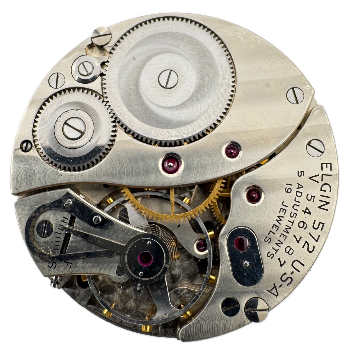 Elgin Boxcar Dial 1949