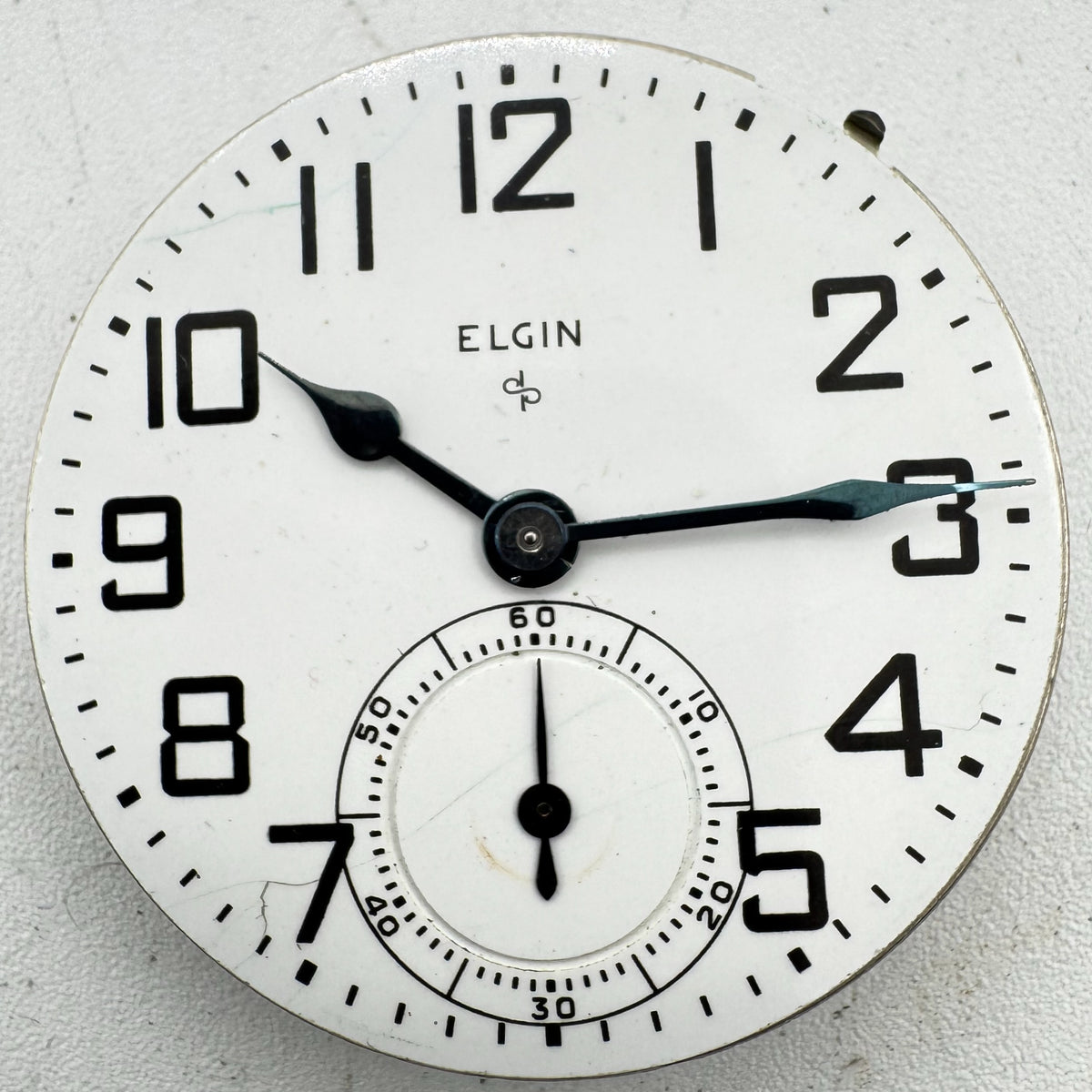 Elgin Boxcar Dial 1949