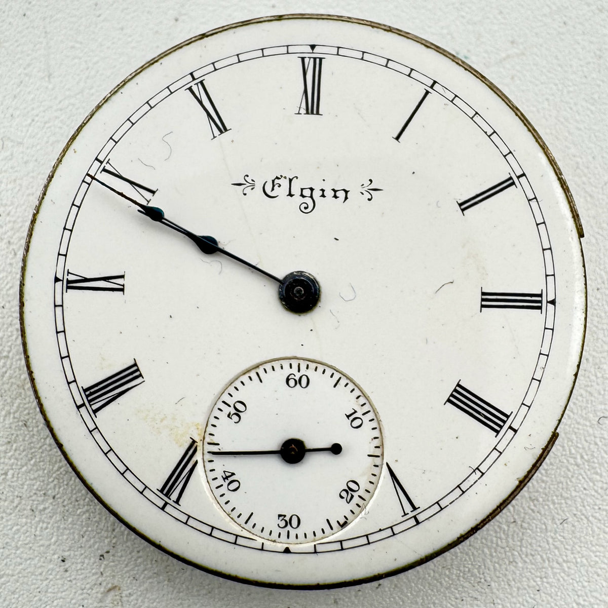 Elgin Single Sunk Roman Dial 1904