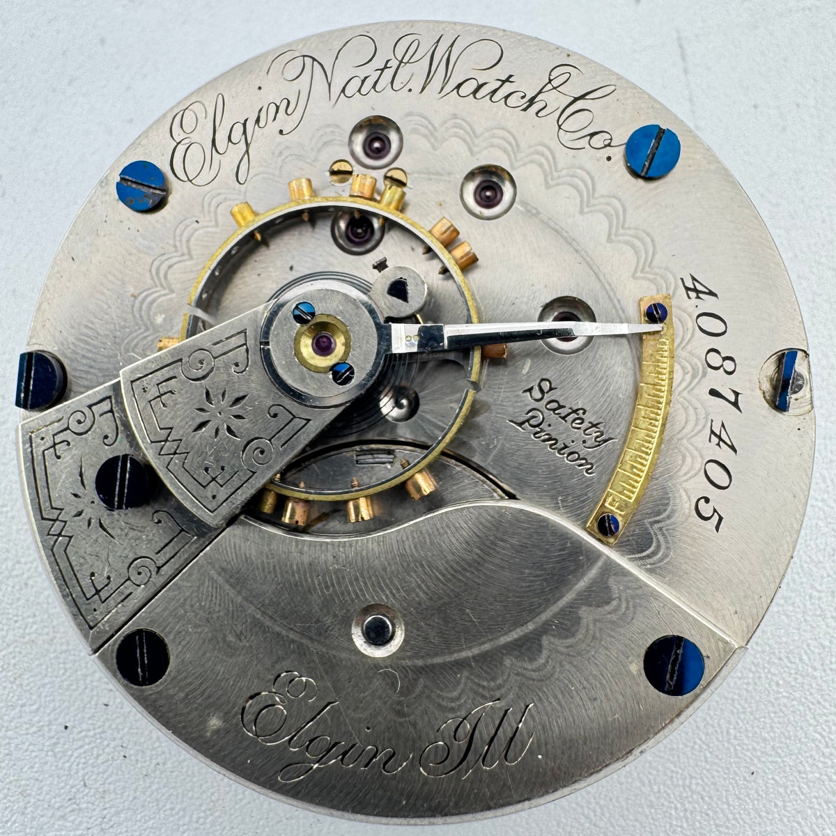 Elgin Fancy Dial 1891
