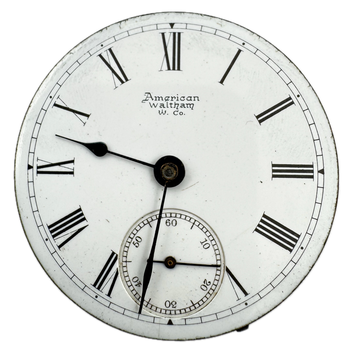 American Waltham W. Co Roman Dial 1890