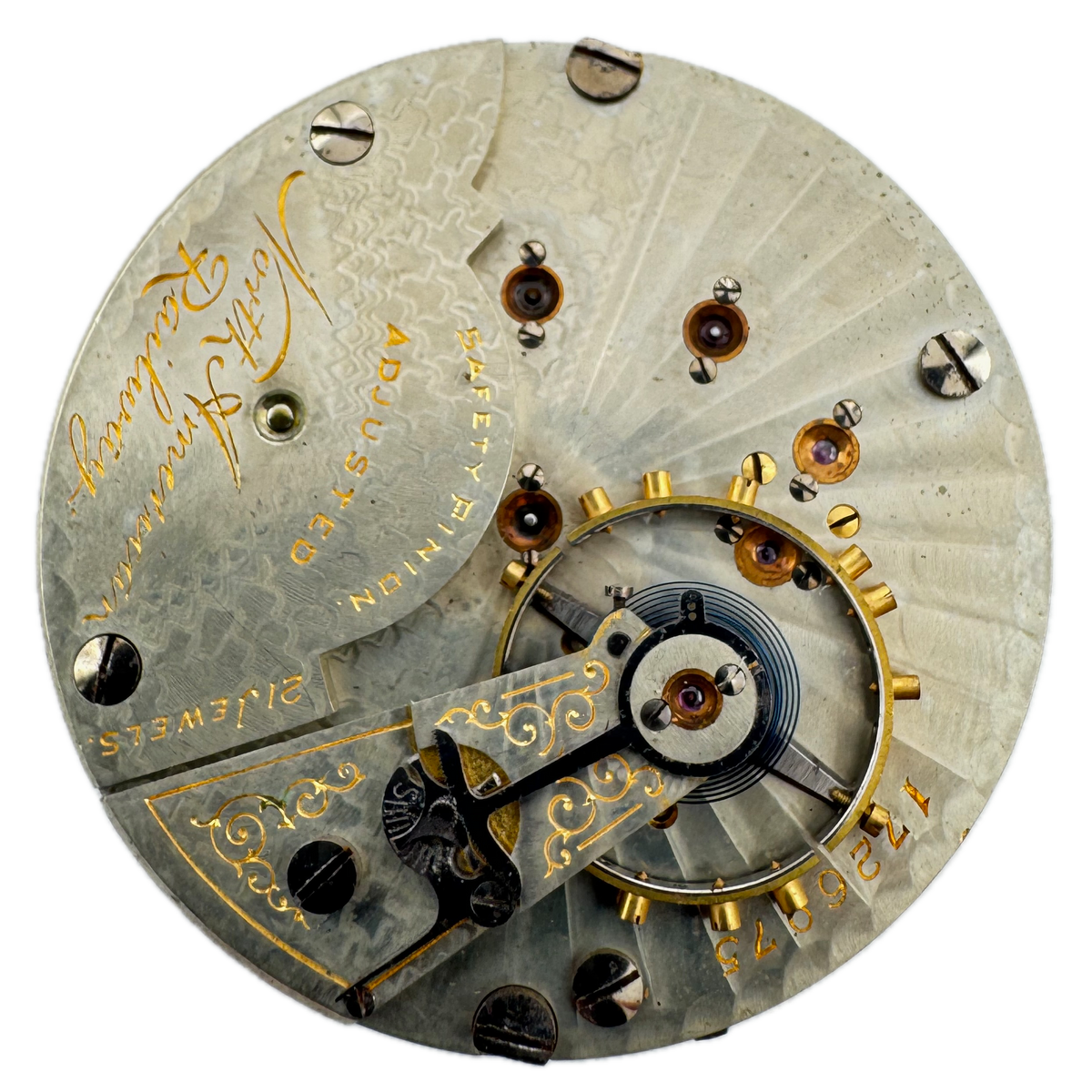Hampden Watch Co Arabic Dial 1902