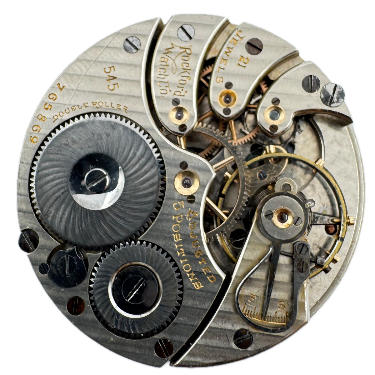 Rockford Double Sunk Dial 1908