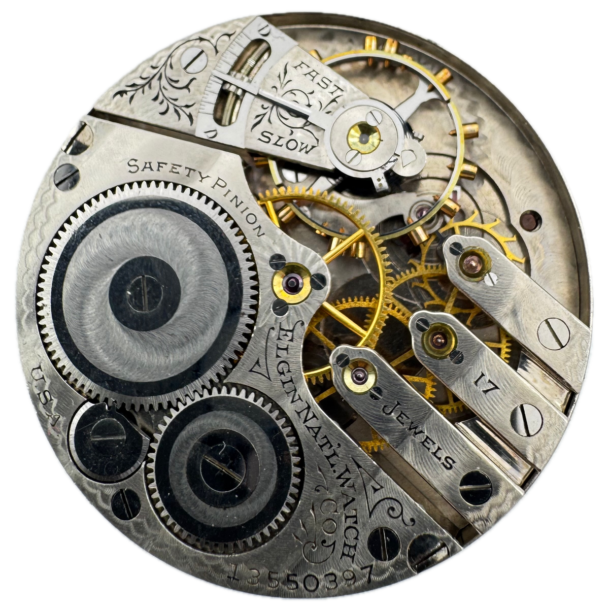 Elgin Roman Dial 1909