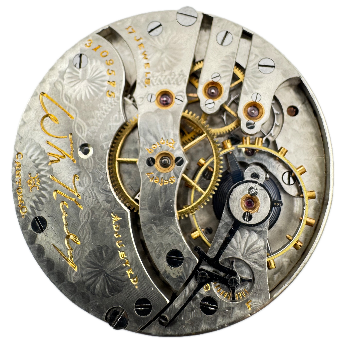 Hampden Watch Co Arabic Dial 1913