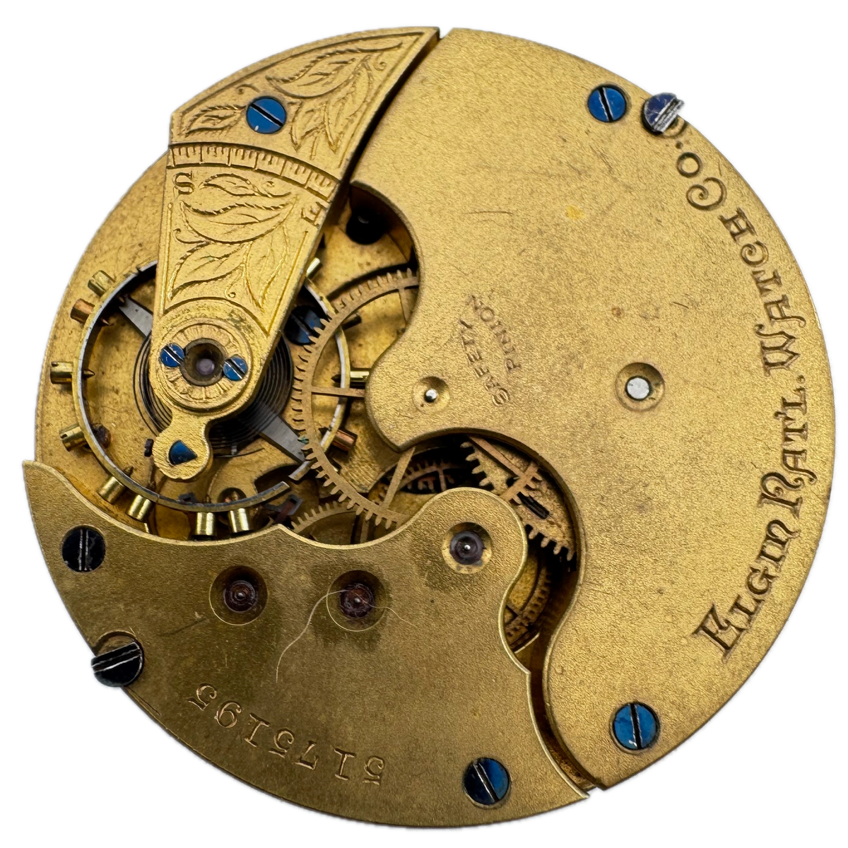 Elgin Natl Watch Co Roman Dial 1894