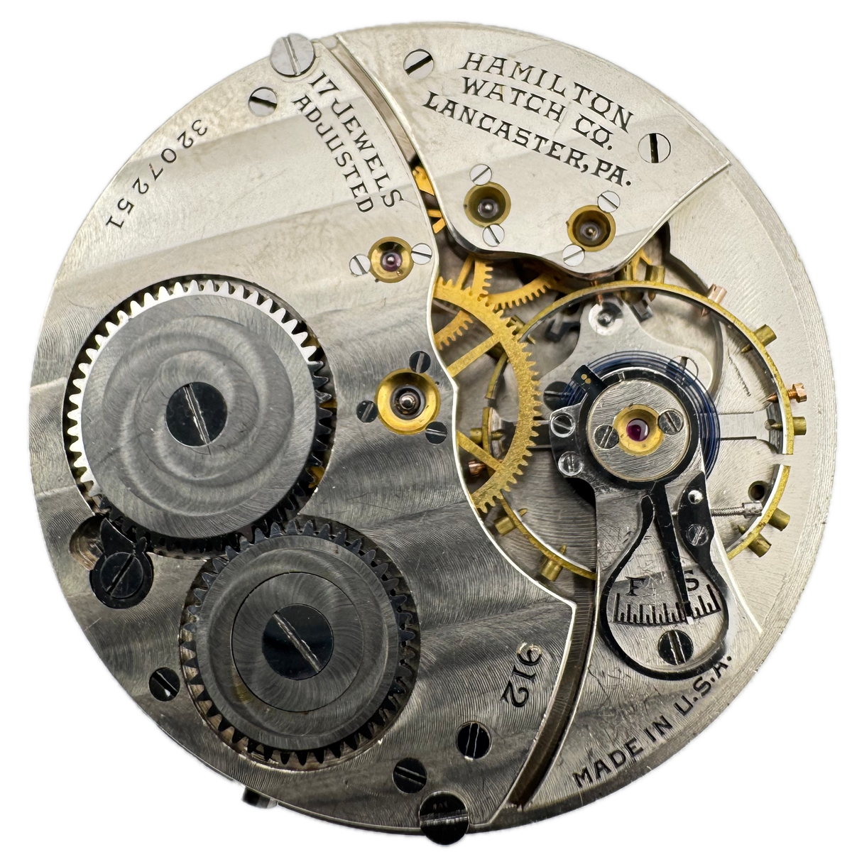 Hamilton Centered Speckled 1923