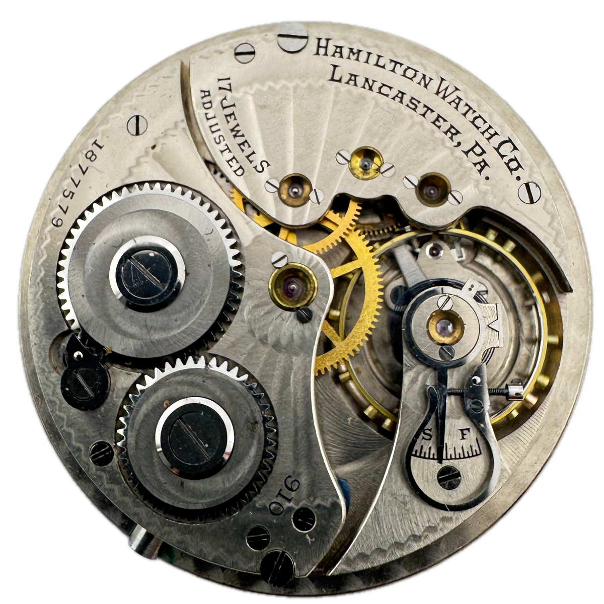 Hamilton Arabic Dial 1920