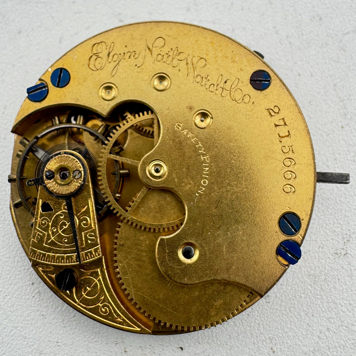 Elgin Roman Dial 1888
