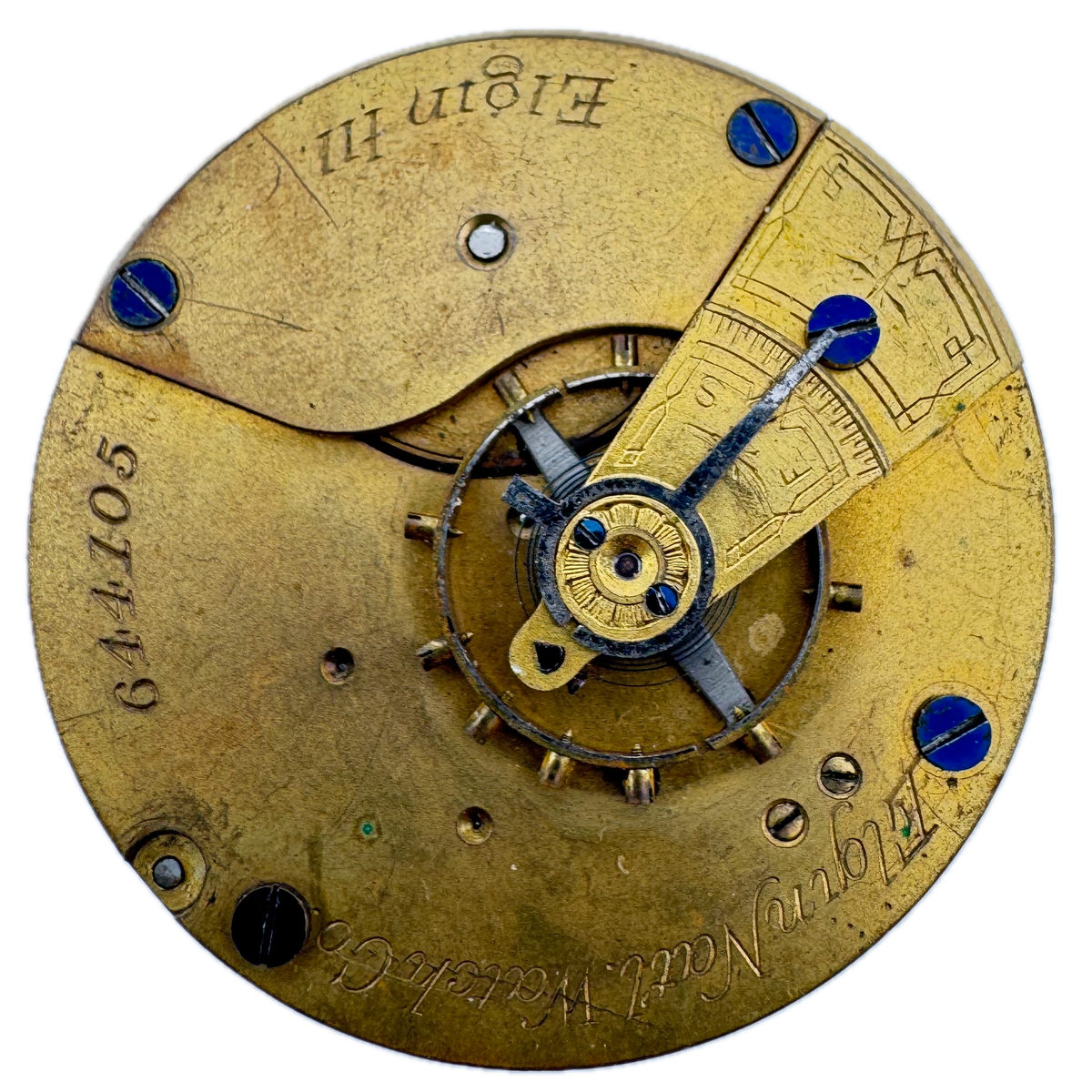 Elgin Natl Watch Co Roman Dial 1880