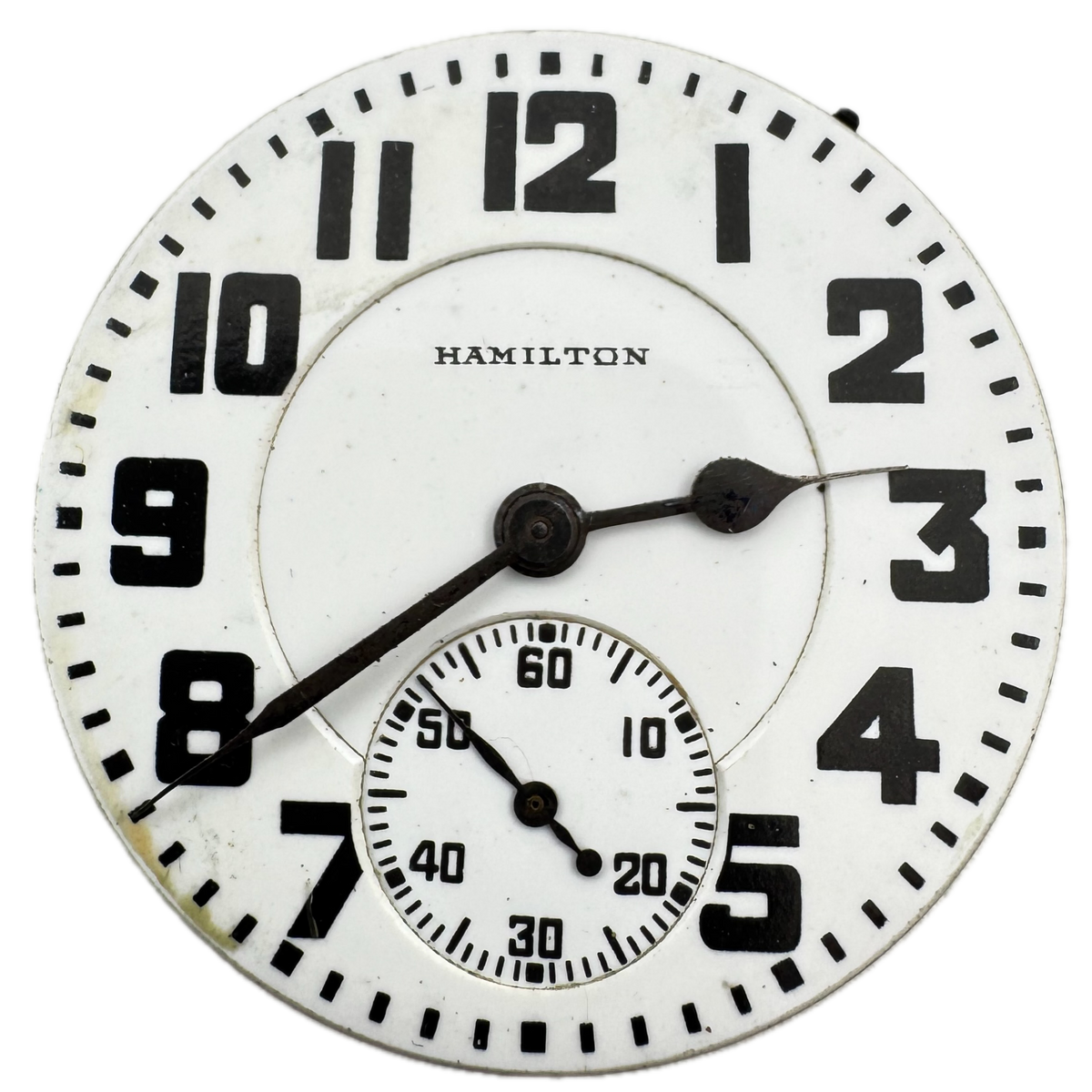 Hamilton Blind Man Dial 1929
