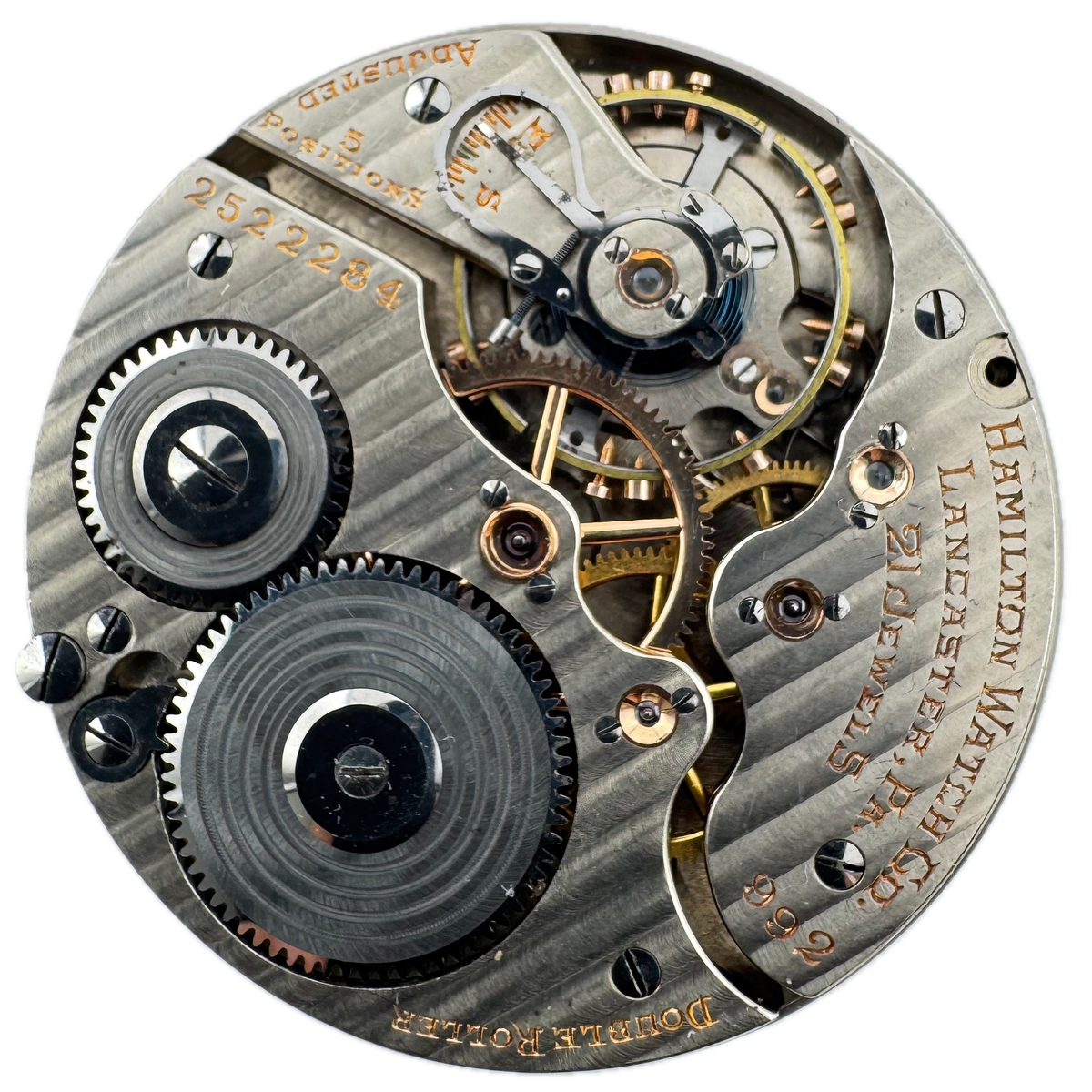 Hamilton Blind Man Dial 1929