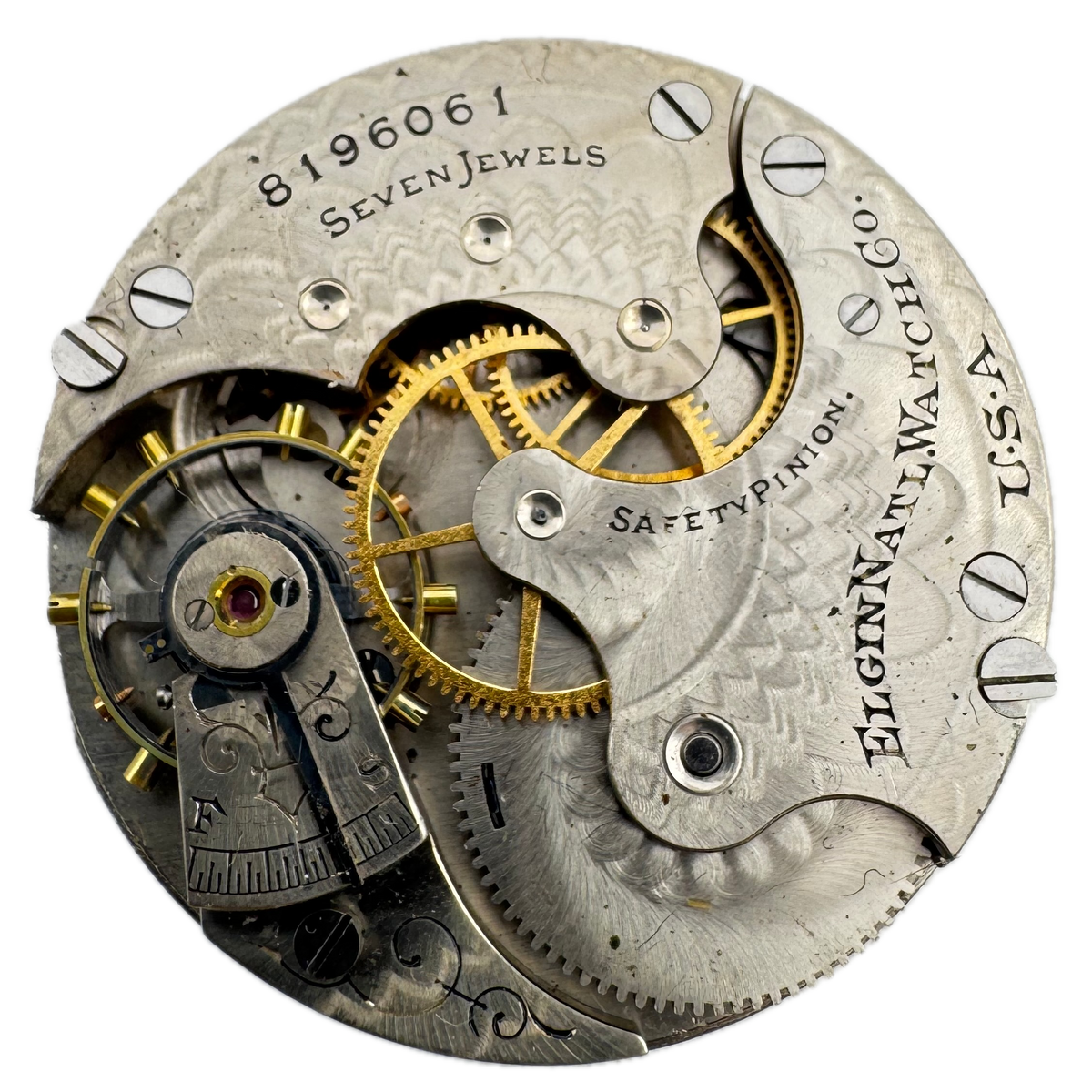 Elgin Roman Dial 1900