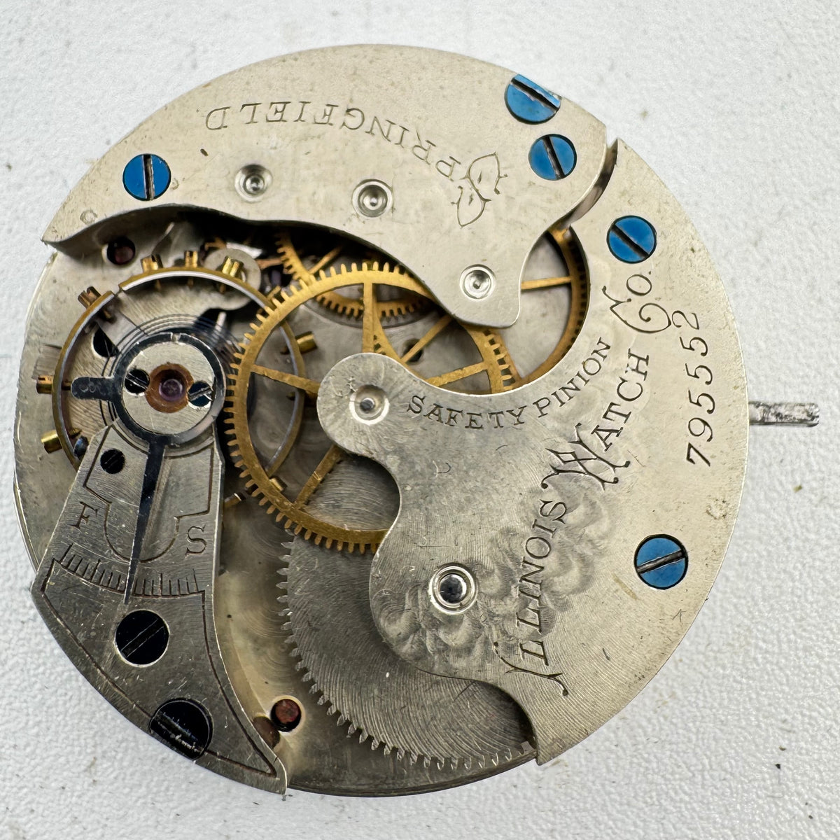 Elgin Roman Dial 1888